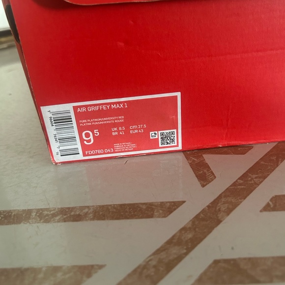 Air Griffey Max 1 - Flame Red